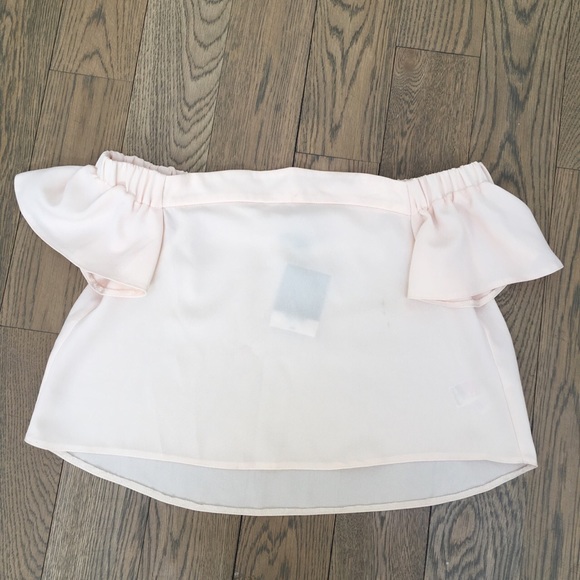 Topshop petite off the shoulder blouse - Picture 1 of 4
